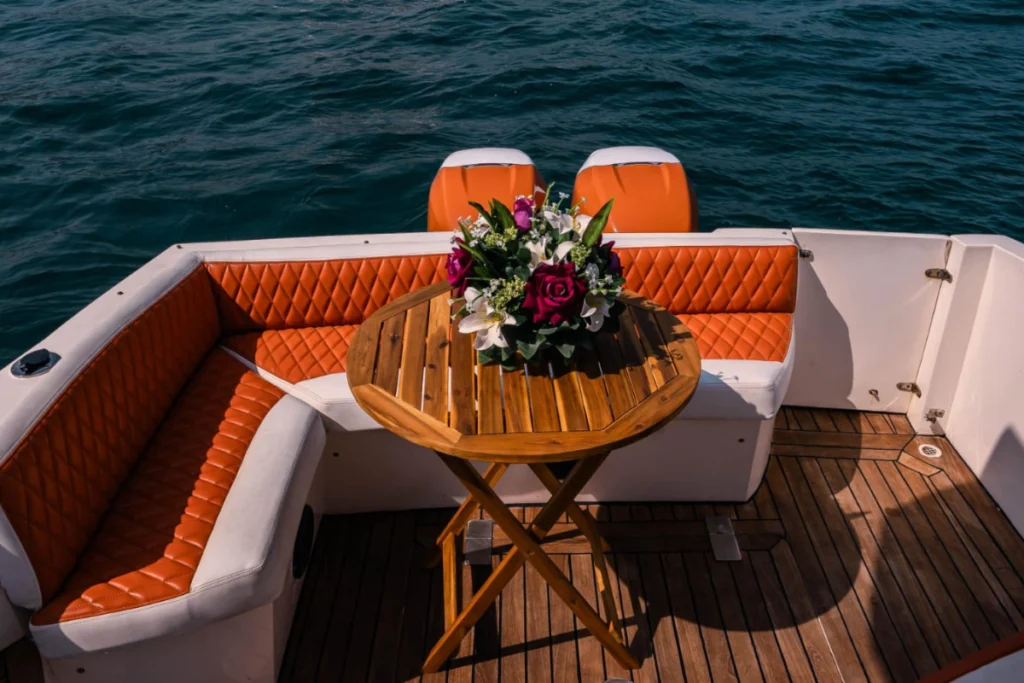 36ft Luxury Oryx yacht rental in Dubai – photo 7 of 9