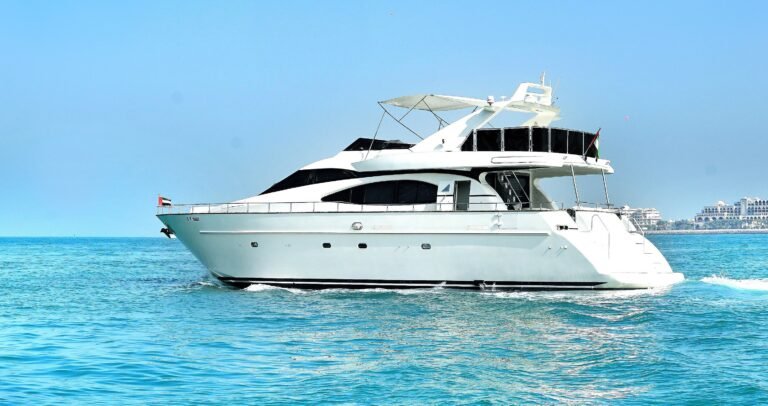 YRD Prestige 80ft yacht rental in Dubai