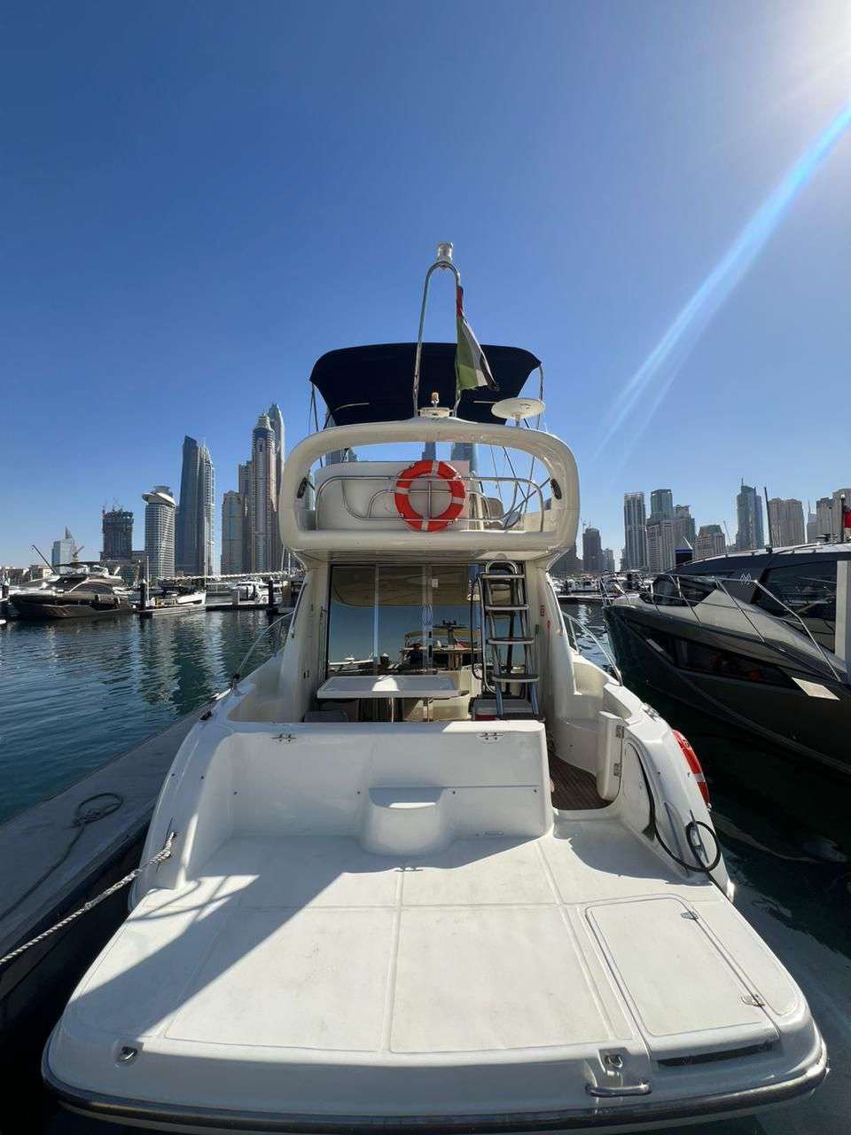 43ft private yacht YRD Signature on Dubai waters