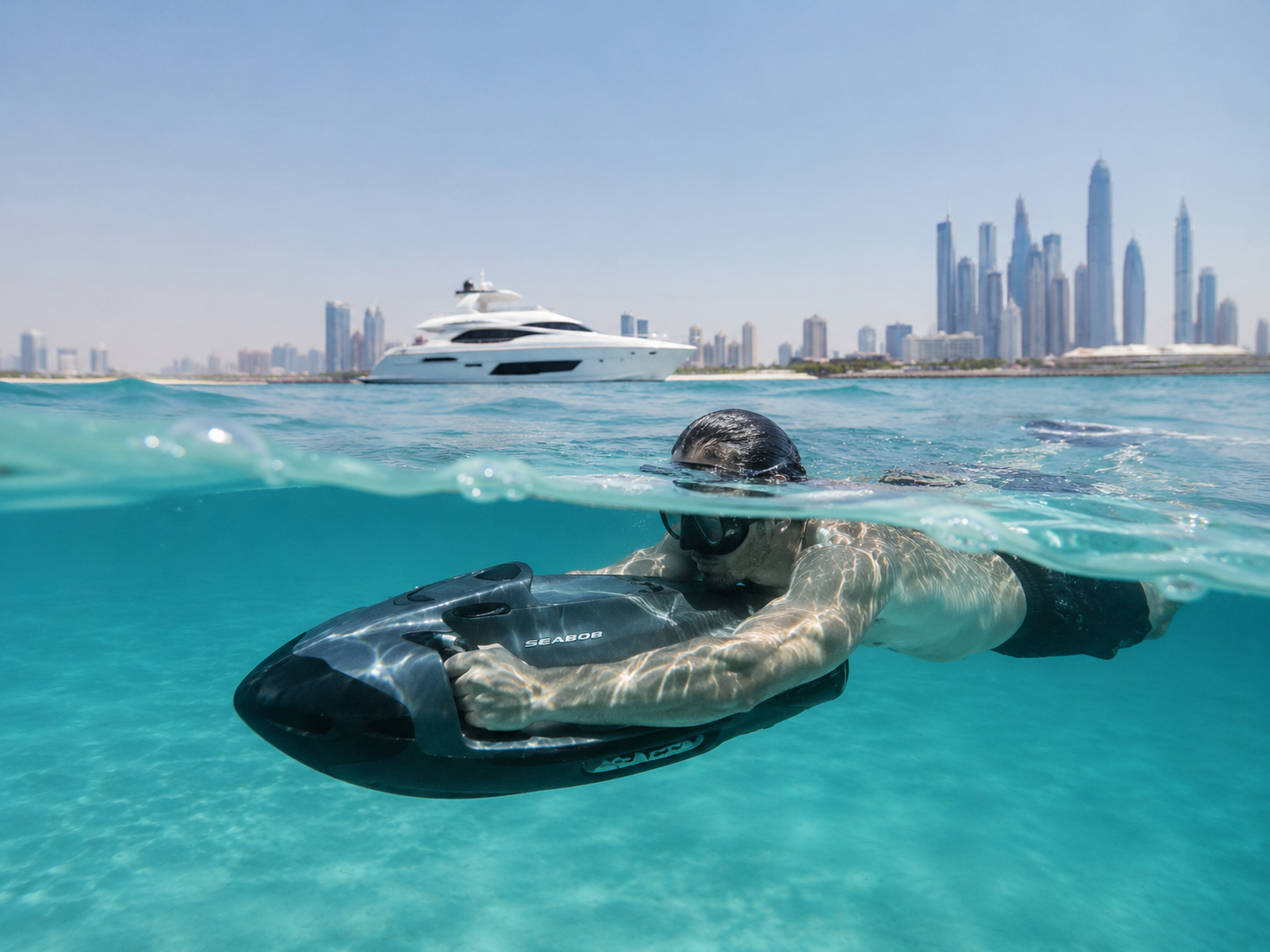 Seabob underwater scooter Dubai